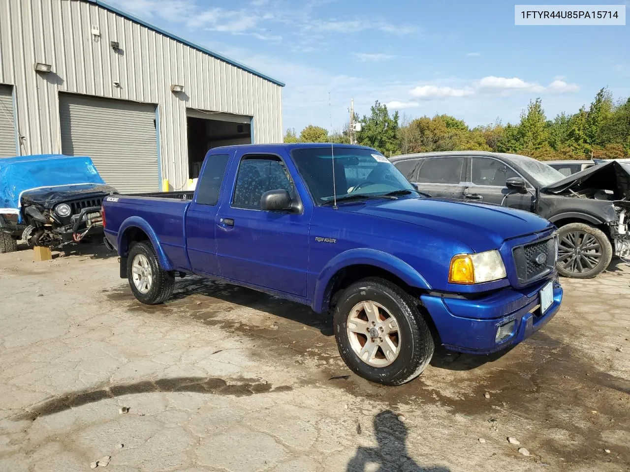 2005 Ford Ranger Super Cab VIN: 1FTYR44U85PA15714 Lot: 76055084