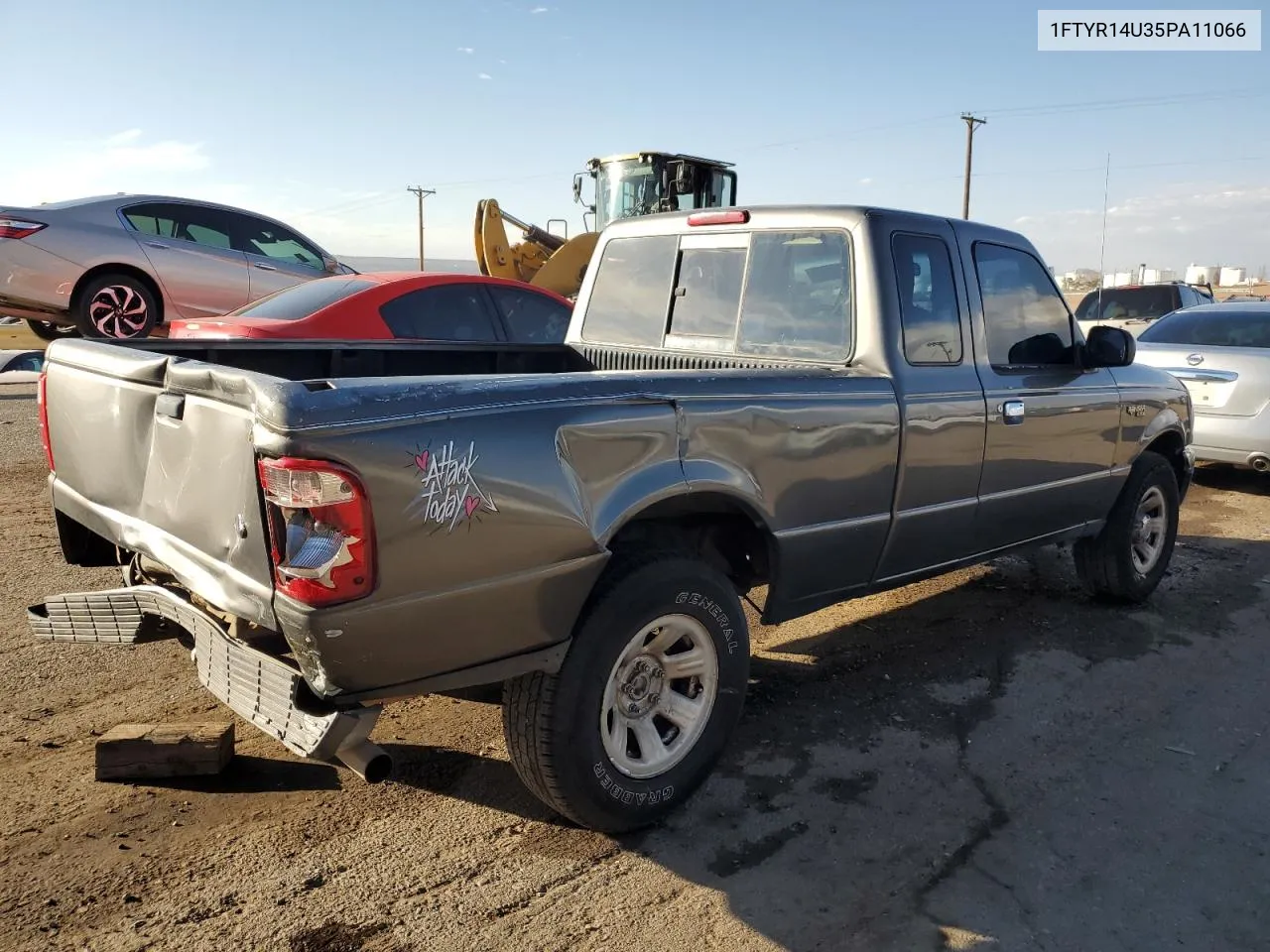 2005 Ford Ranger Super Cab VIN: 1FTYR14U35PA11066 Lot: 76123884