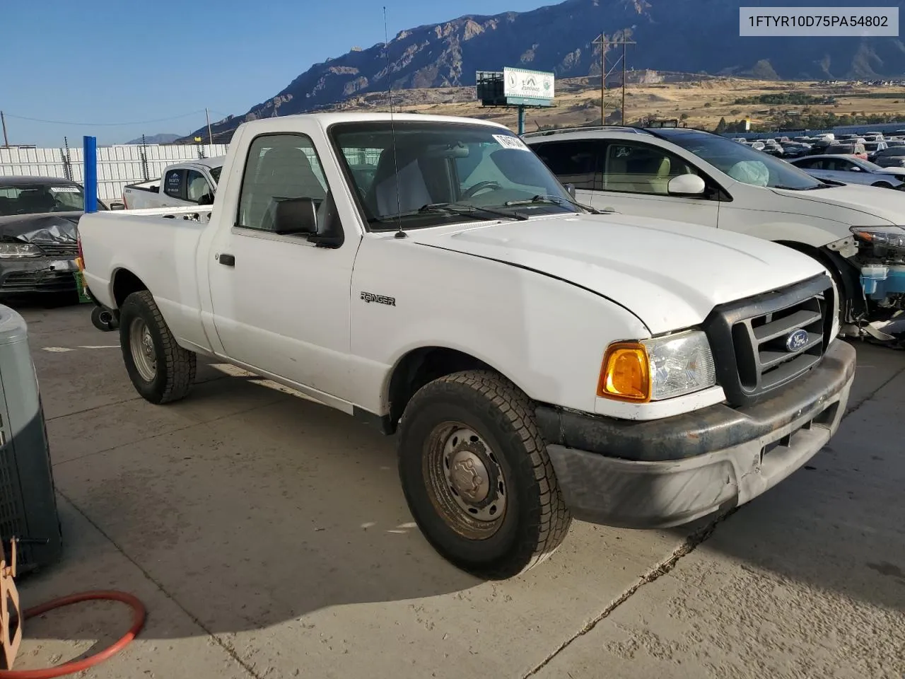 2005 Ford Ranger VIN: 1FTYR10D75PA54802 Lot: 76467364