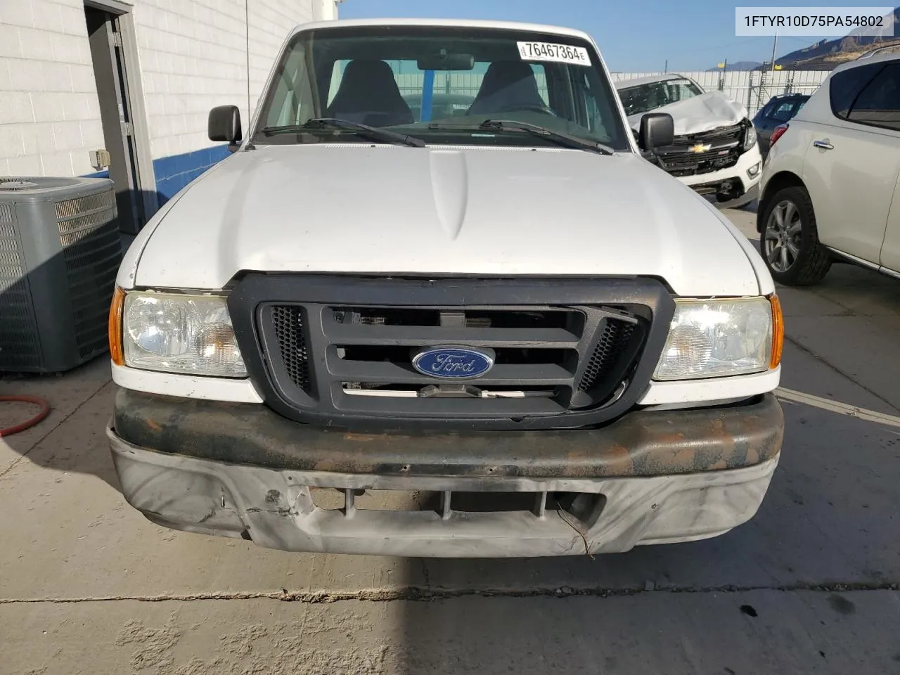 2005 Ford Ranger VIN: 1FTYR10D75PA54802 Lot: 76467364