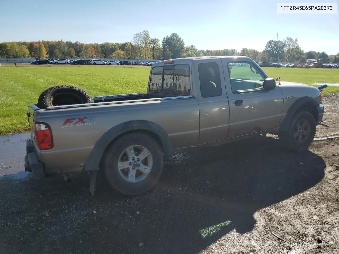 2005 Ford Ranger Super Cab VIN: 1FTZR45E65PA20373 Lot: 76778854