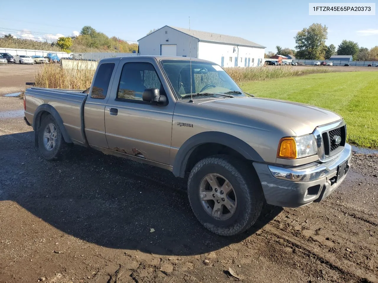 2005 Ford Ranger Super Cab VIN: 1FTZR45E65PA20373 Lot: 76778854