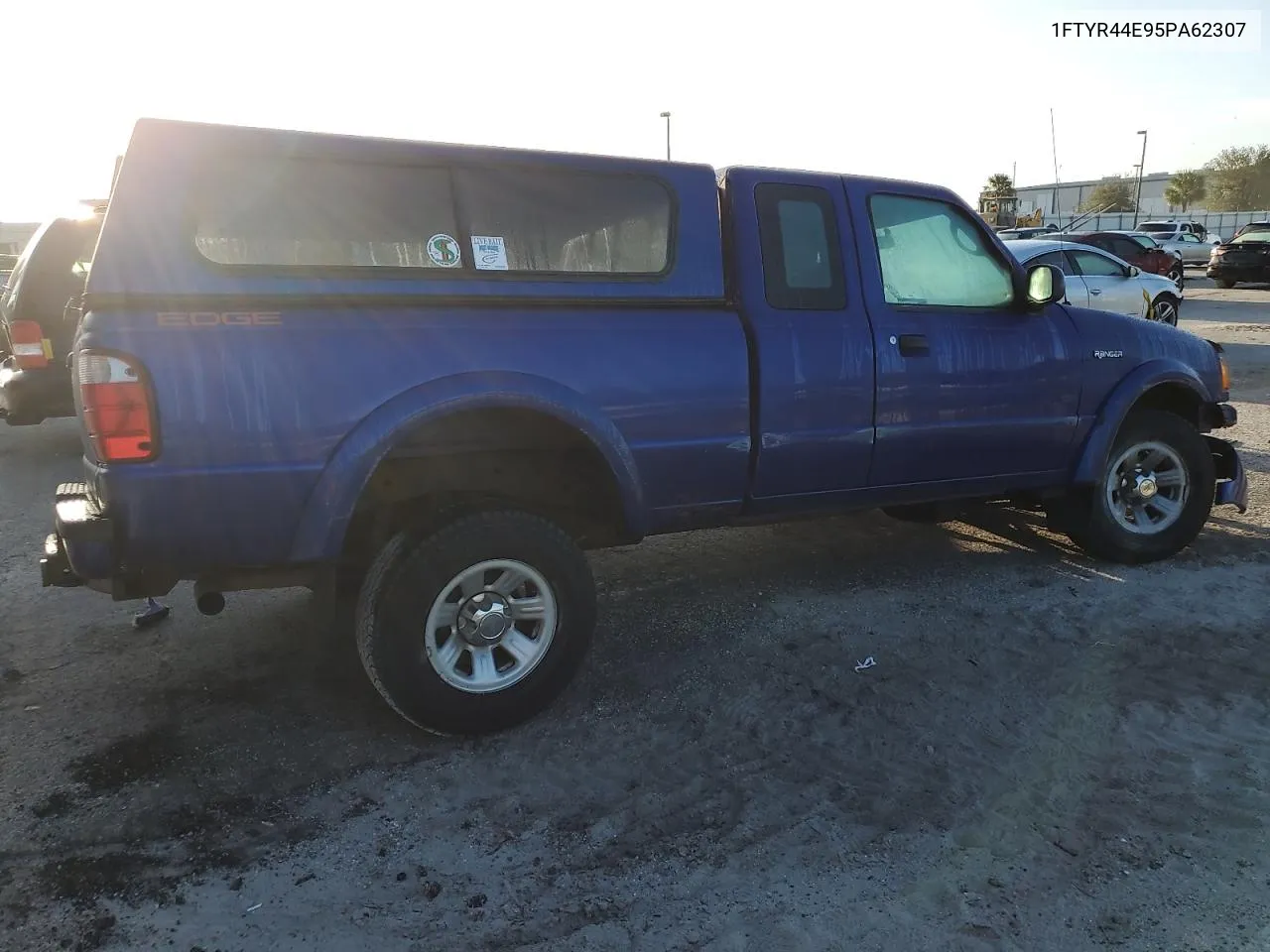 2005 Ford Ranger Super Cab VIN: 1FTYR44E95PA62307 Lot: 76826024