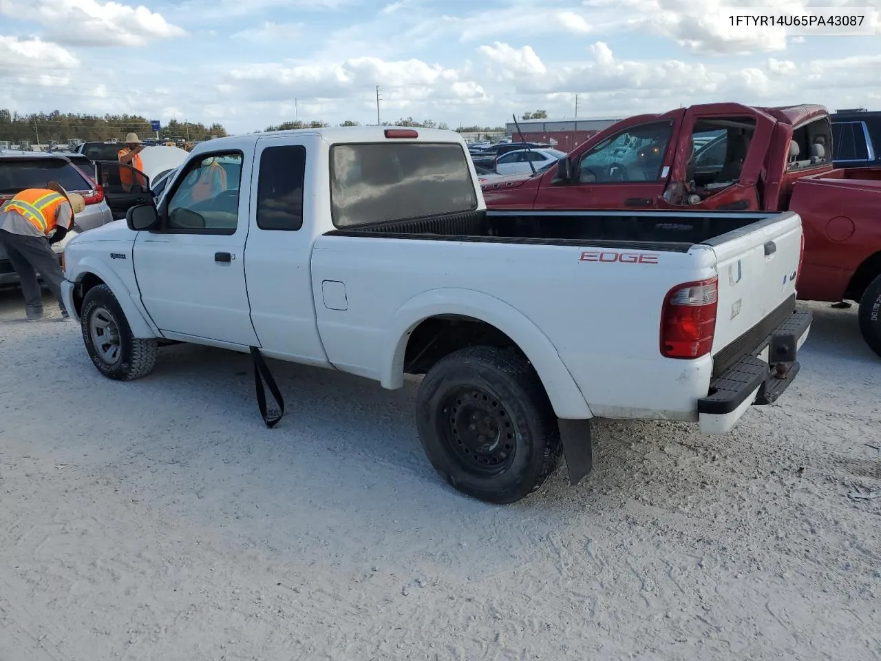 2005 Ford Ranger Super Cab VIN: 1FTYR14U65PA43087 Lot: 77243464