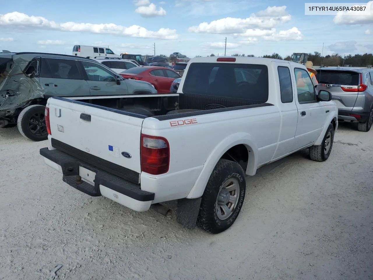 2005 Ford Ranger Super Cab VIN: 1FTYR14U65PA43087 Lot: 77243464