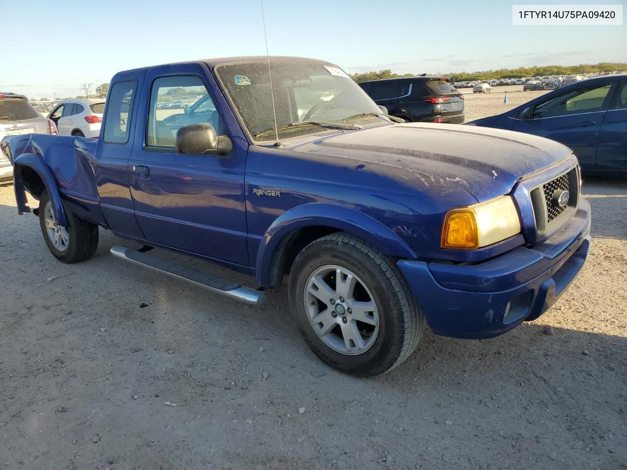 2005 Ford Ranger Super Cab VIN: 1FTYR14U75PA09420 Lot: 77894944