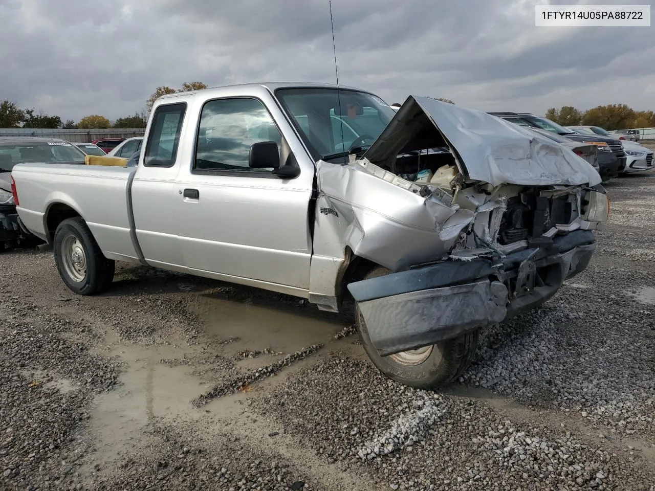 2005 Ford Ranger Super Cab VIN: 1FTYR14U05PA88722 Lot: 78508084