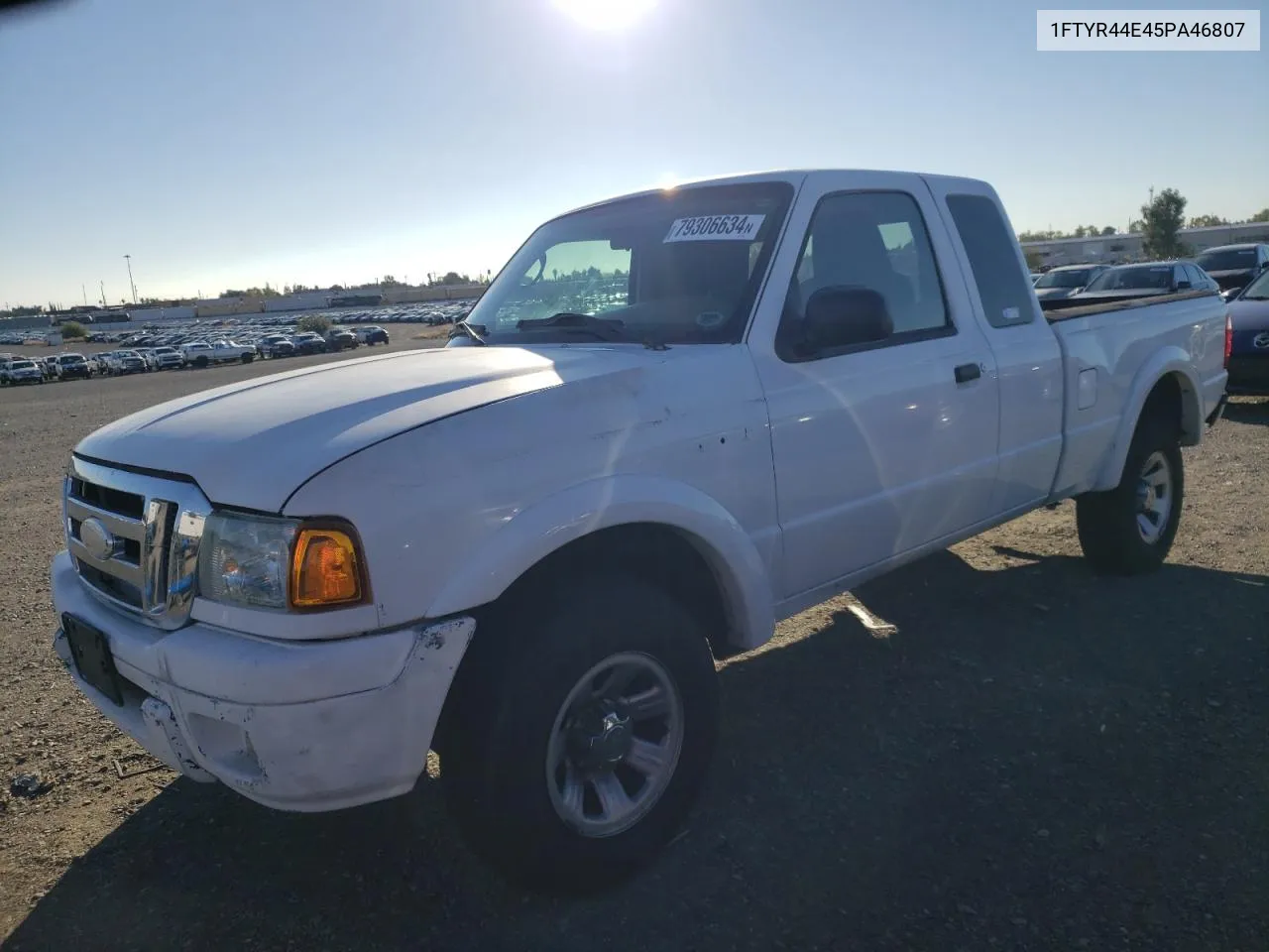 2005 Ford Ranger Super Cab VIN: 1FTYR44E45PA46807 Lot: 79306634