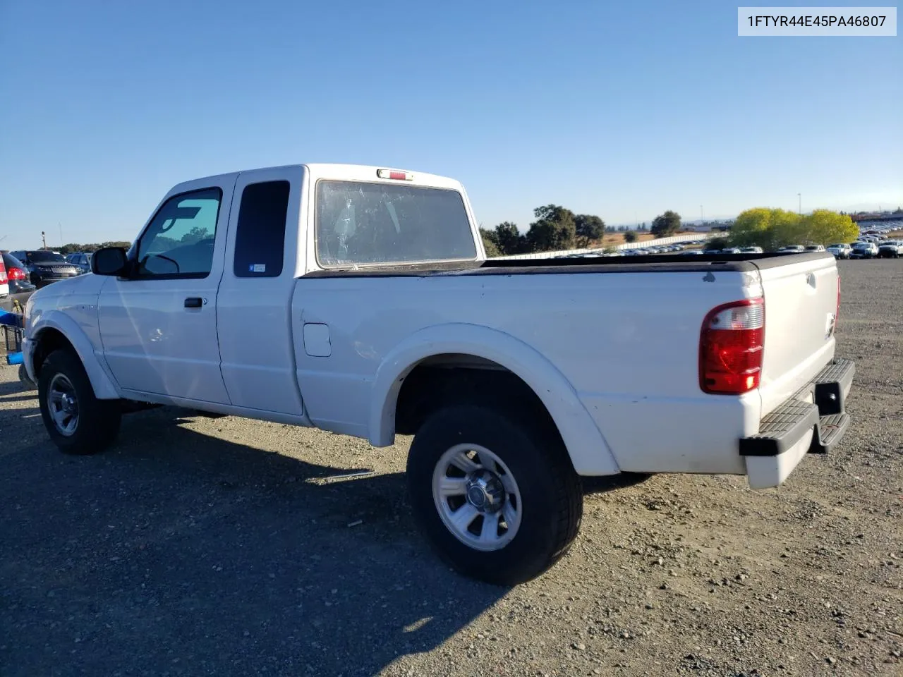 2005 Ford Ranger Super Cab VIN: 1FTYR44E45PA46807 Lot: 79306634