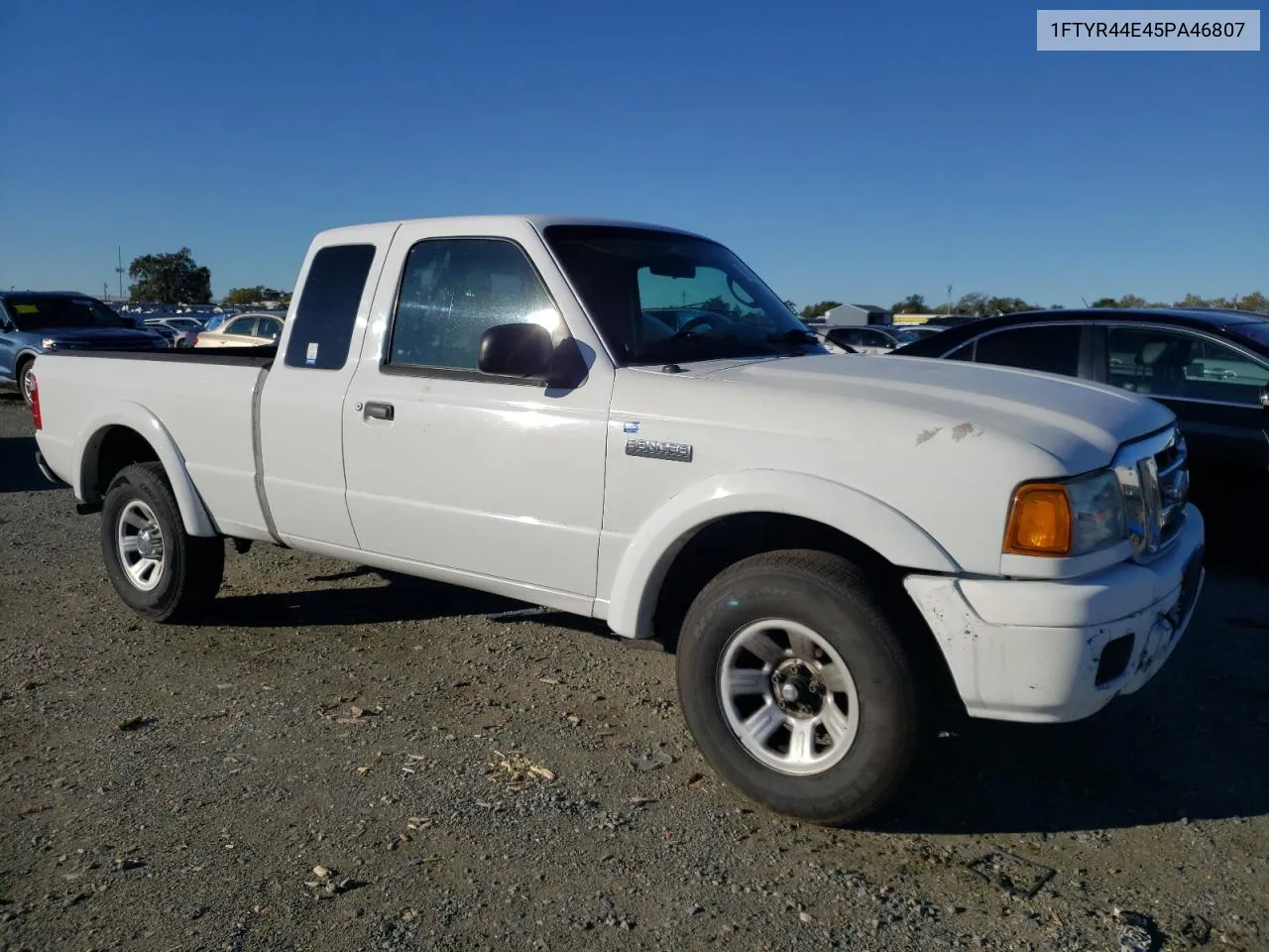 2005 Ford Ranger Super Cab VIN: 1FTYR44E45PA46807 Lot: 79306634