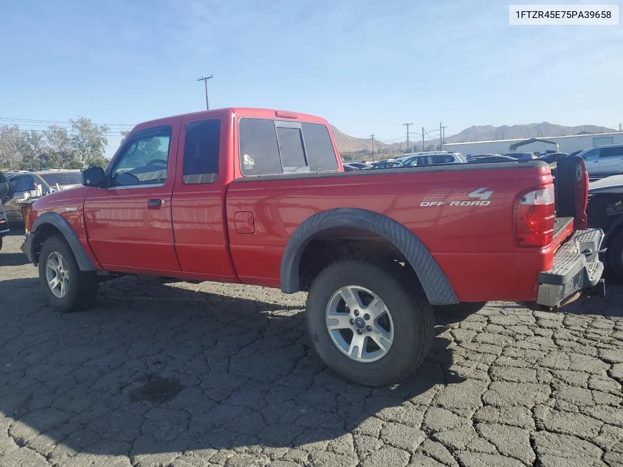 2005 Ford Ranger Super Cab VIN: 1FTZR45E75PA39658 Lot: 79578494