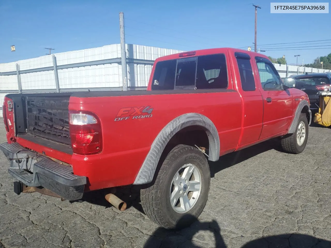 2005 Ford Ranger Super Cab VIN: 1FTZR45E75PA39658 Lot: 79578494