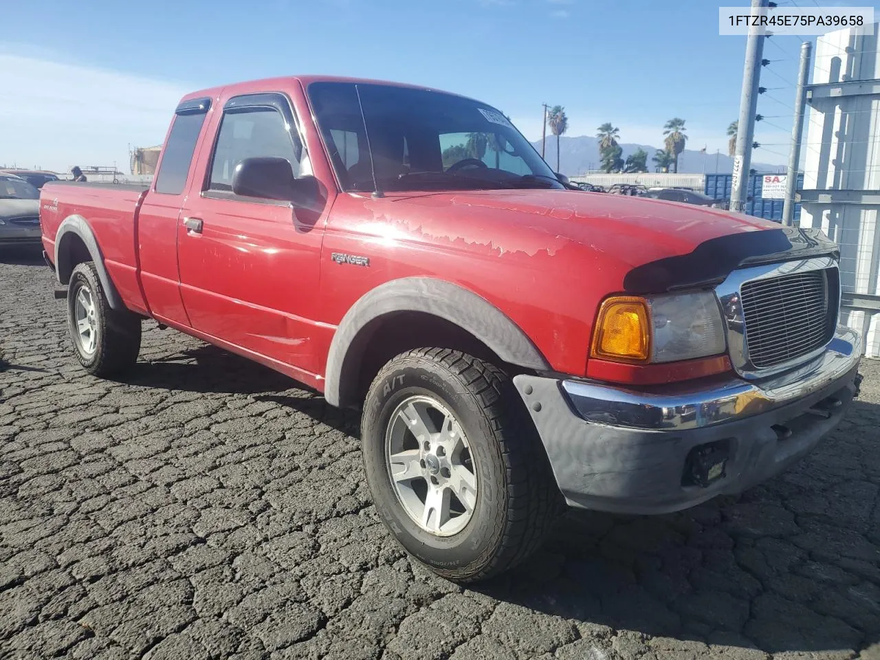 2005 Ford Ranger Super Cab VIN: 1FTZR45E75PA39658 Lot: 79578494