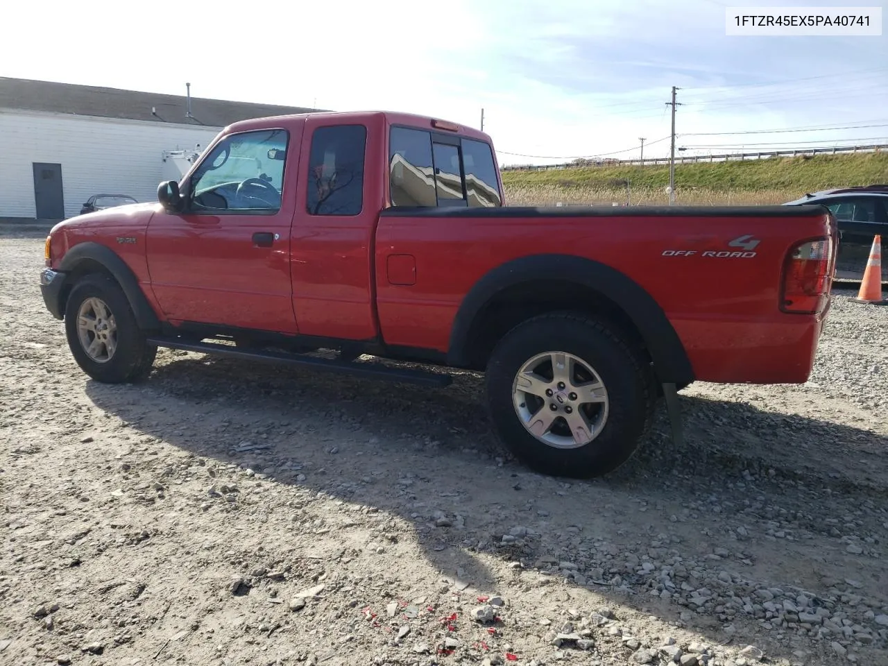 2005 Ford Ranger Super Cab VIN: 1FTZR45EX5PA40741 Lot: 80519234