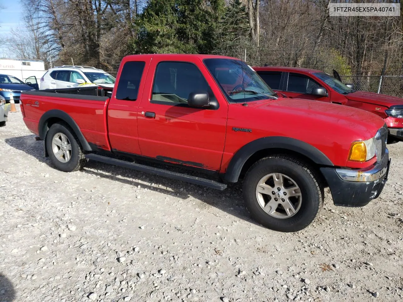 2005 Ford Ranger Super Cab VIN: 1FTZR45EX5PA40741 Lot: 80519234