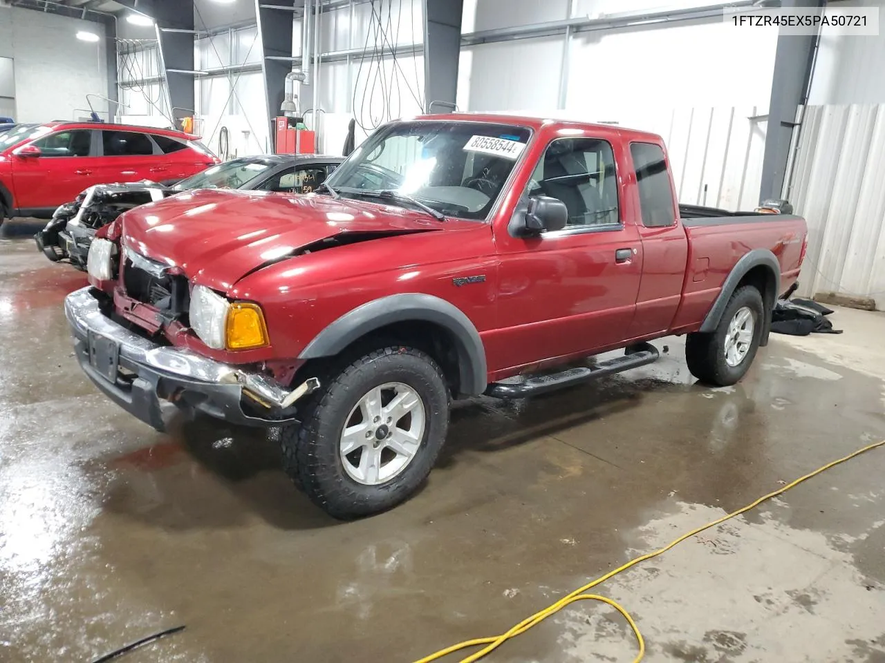 2005 Ford Ranger Super Cab VIN: 1FTZR45EX5PA50721 Lot: 80558544