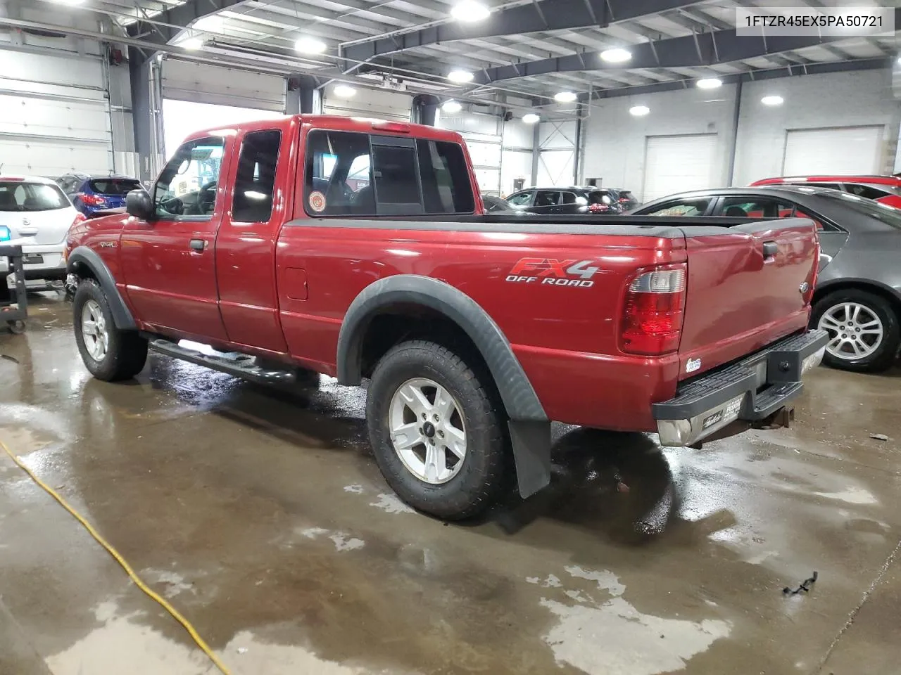 2005 Ford Ranger Super Cab VIN: 1FTZR45EX5PA50721 Lot: 80558544