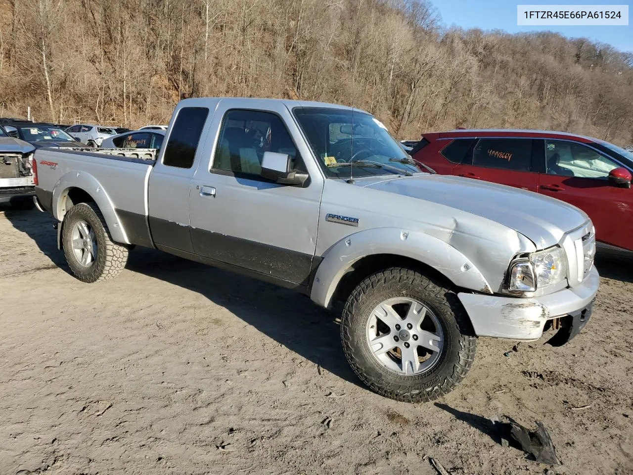 2006 Ford Ranger Super Cab VIN: 1FTZR45E66PA61524 Lot: 44926884