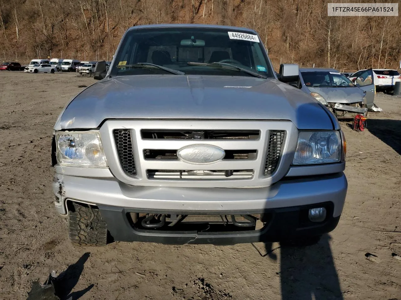 2006 Ford Ranger Super Cab VIN: 1FTZR45E66PA61524 Lot: 44926884