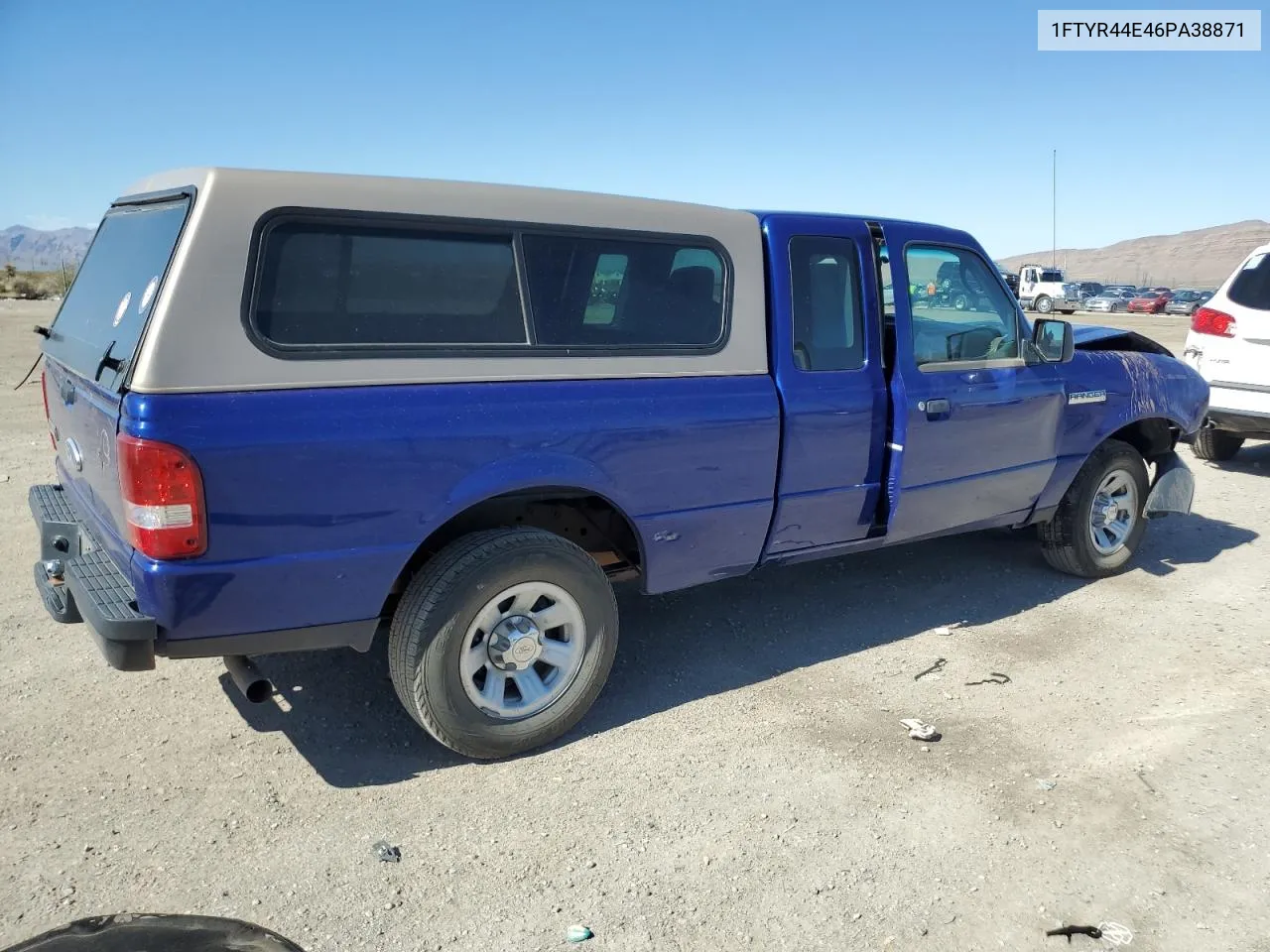 2006 Ford Ranger Super Cab VIN: 1FTYR44E46PA38871 Lot: 57675114