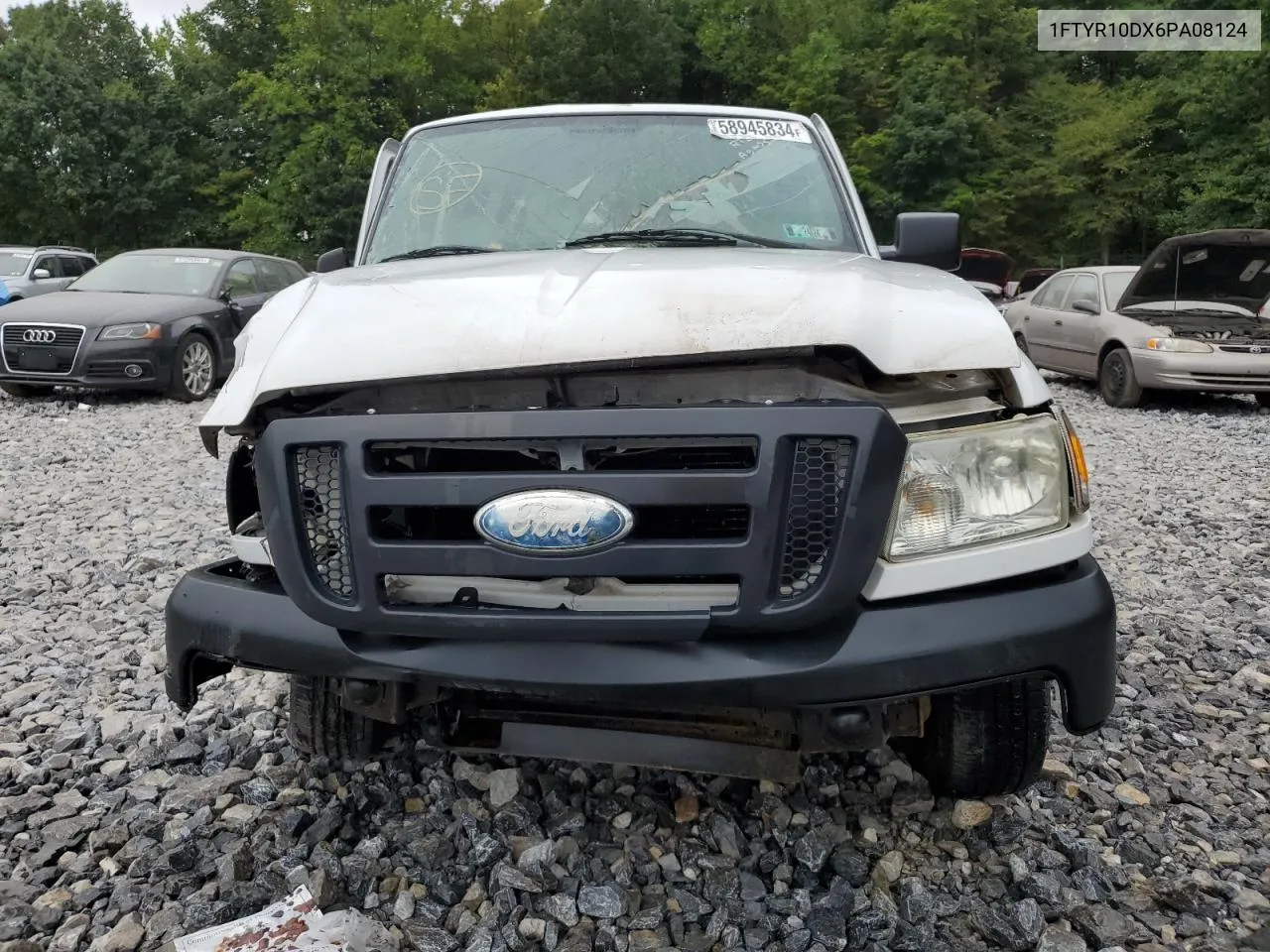 2006 Ford Ranger VIN: 1FTYR10DX6PA08124 Lot: 58945834