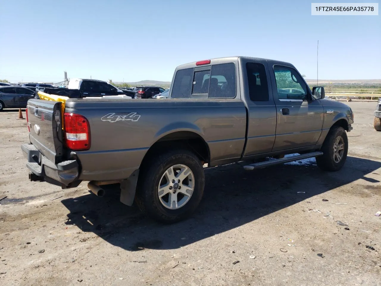 2006 Ford Ranger Super Cab VIN: 1FTZR45E66PA35778 Lot: 67166454