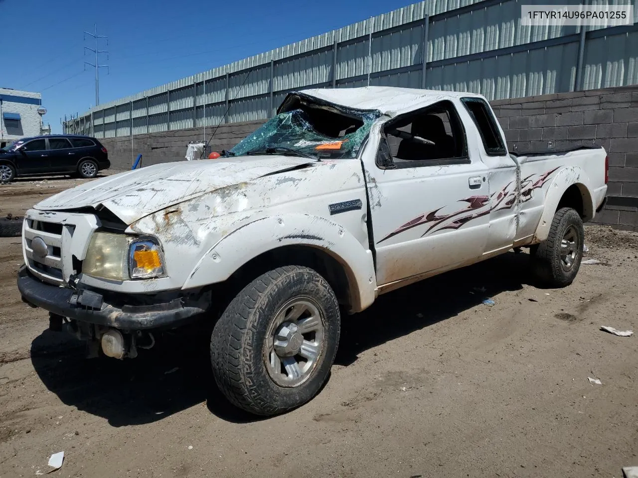 2006 Ford Ranger Super Cab VIN: 1FTYR14U96PA01255 Lot: 67505224