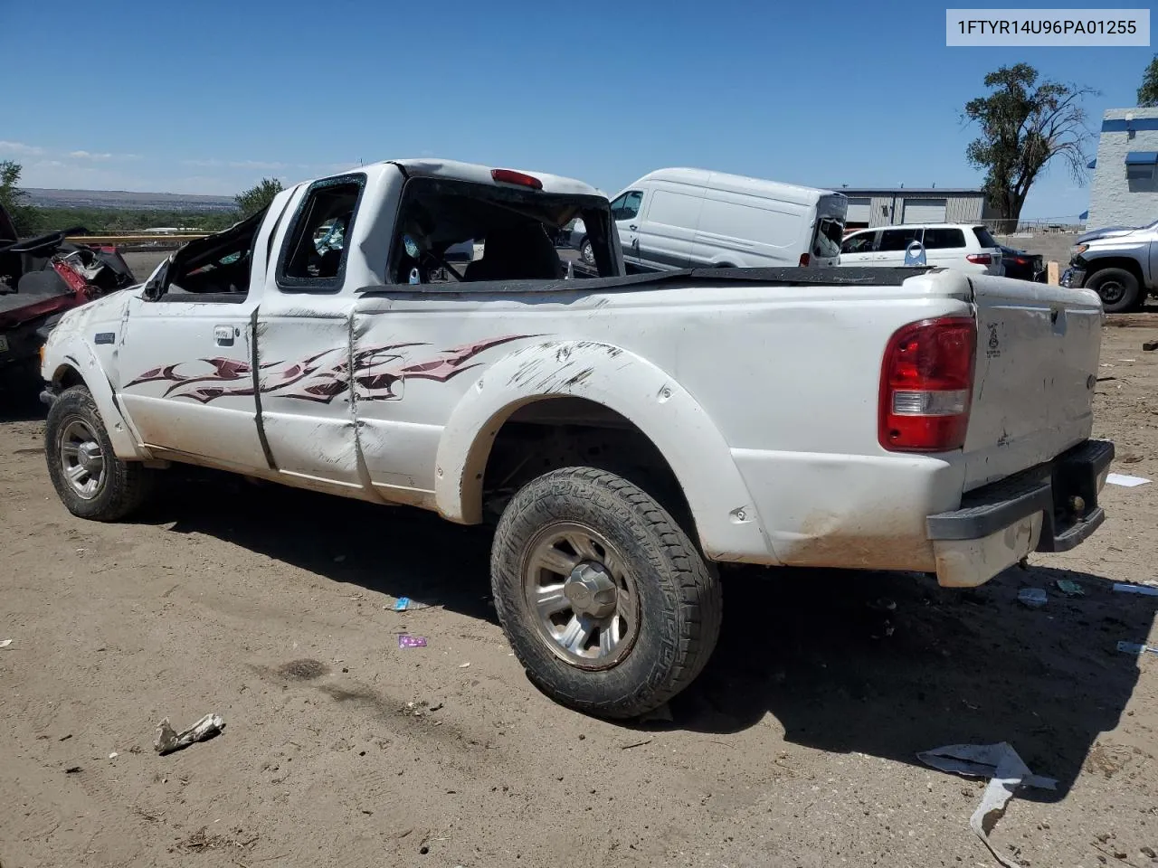 2006 Ford Ranger Super Cab VIN: 1FTYR14U96PA01255 Lot: 67505224