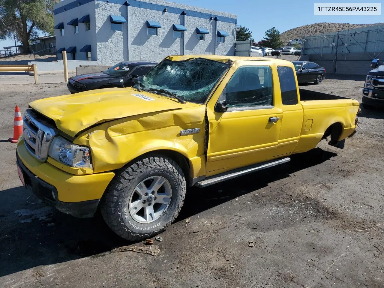 2006 Ford Ranger Super Cab VIN: 1FTZR45E56PA43225 Lot: 69534454