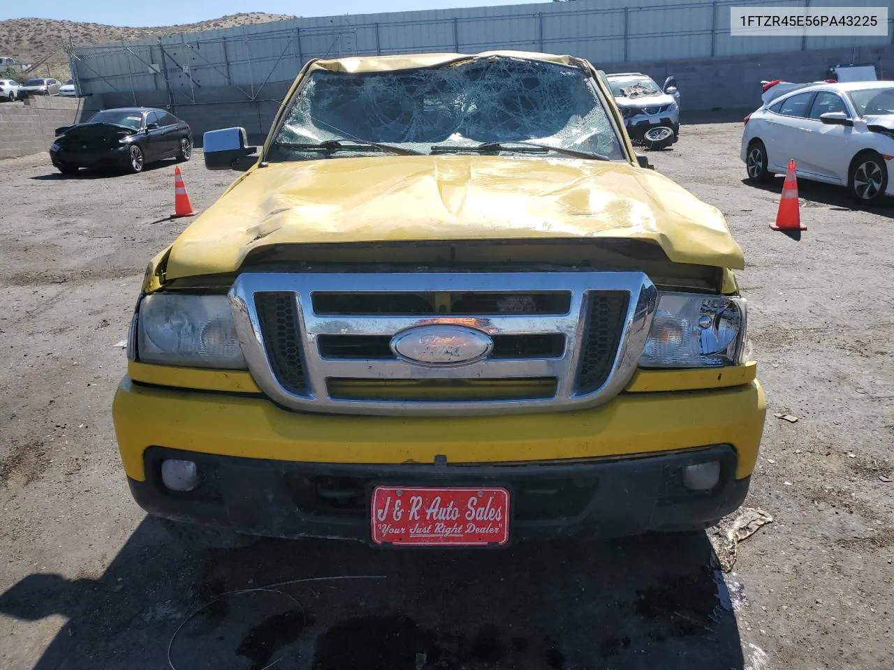 2006 Ford Ranger Super Cab VIN: 1FTZR45E56PA43225 Lot: 69534454