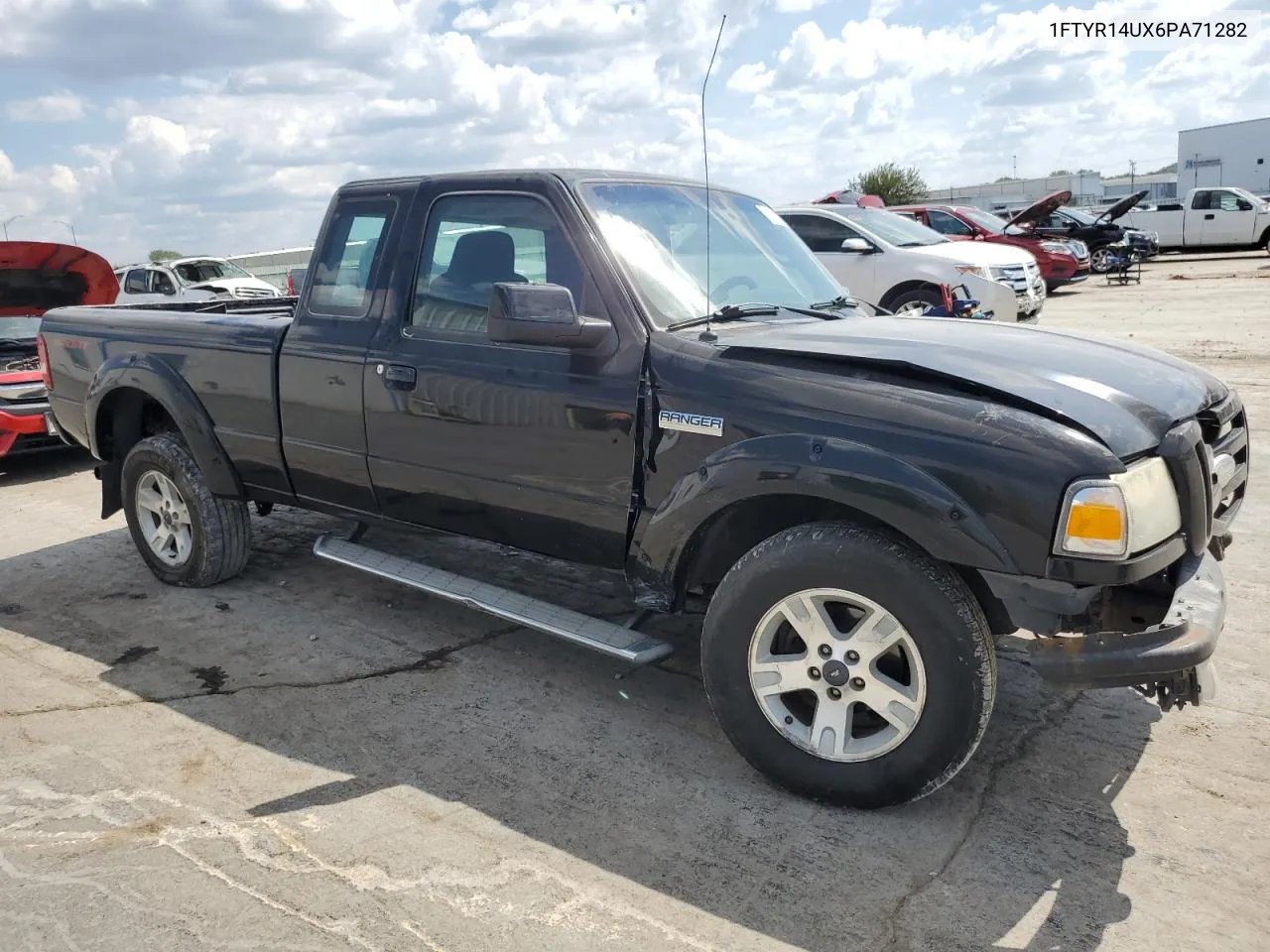 2006 Ford Ranger Super Cab VIN: 1FTYR14UX6PA71282 Lot: 71265014