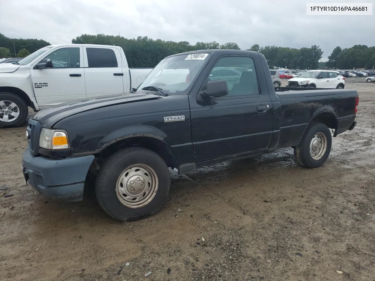 2006 Ford Ranger VIN: 1FTYR10D16PA46681 Lot: 71290014