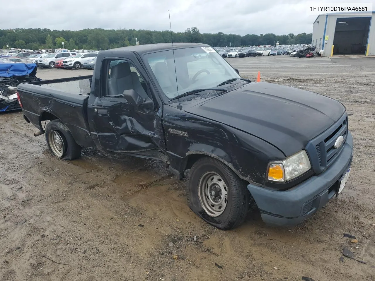 2006 Ford Ranger VIN: 1FTYR10D16PA46681 Lot: 71290014