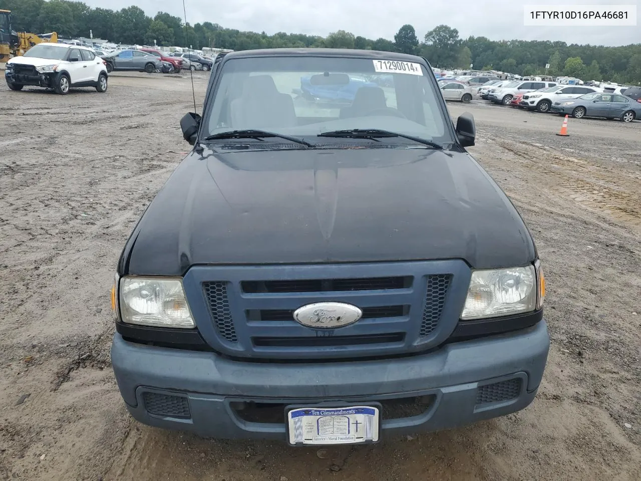 2006 Ford Ranger VIN: 1FTYR10D16PA46681 Lot: 71290014