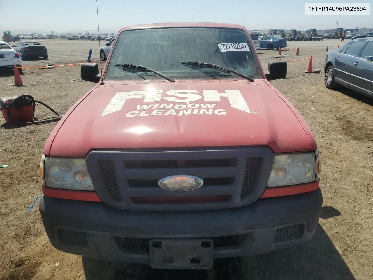 2006 Ford Ranger Super Cab VIN: 1FTYR14U96PA23594 Lot: 72710264