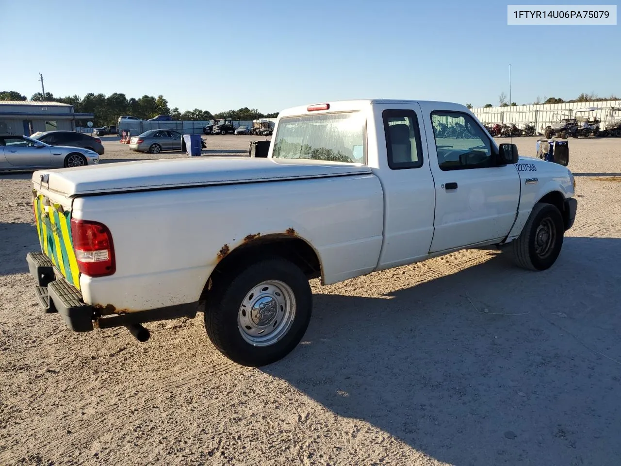 2006 Ford Ranger Super Cab VIN: 1FTYR14U06PA75079 Lot: 74421944