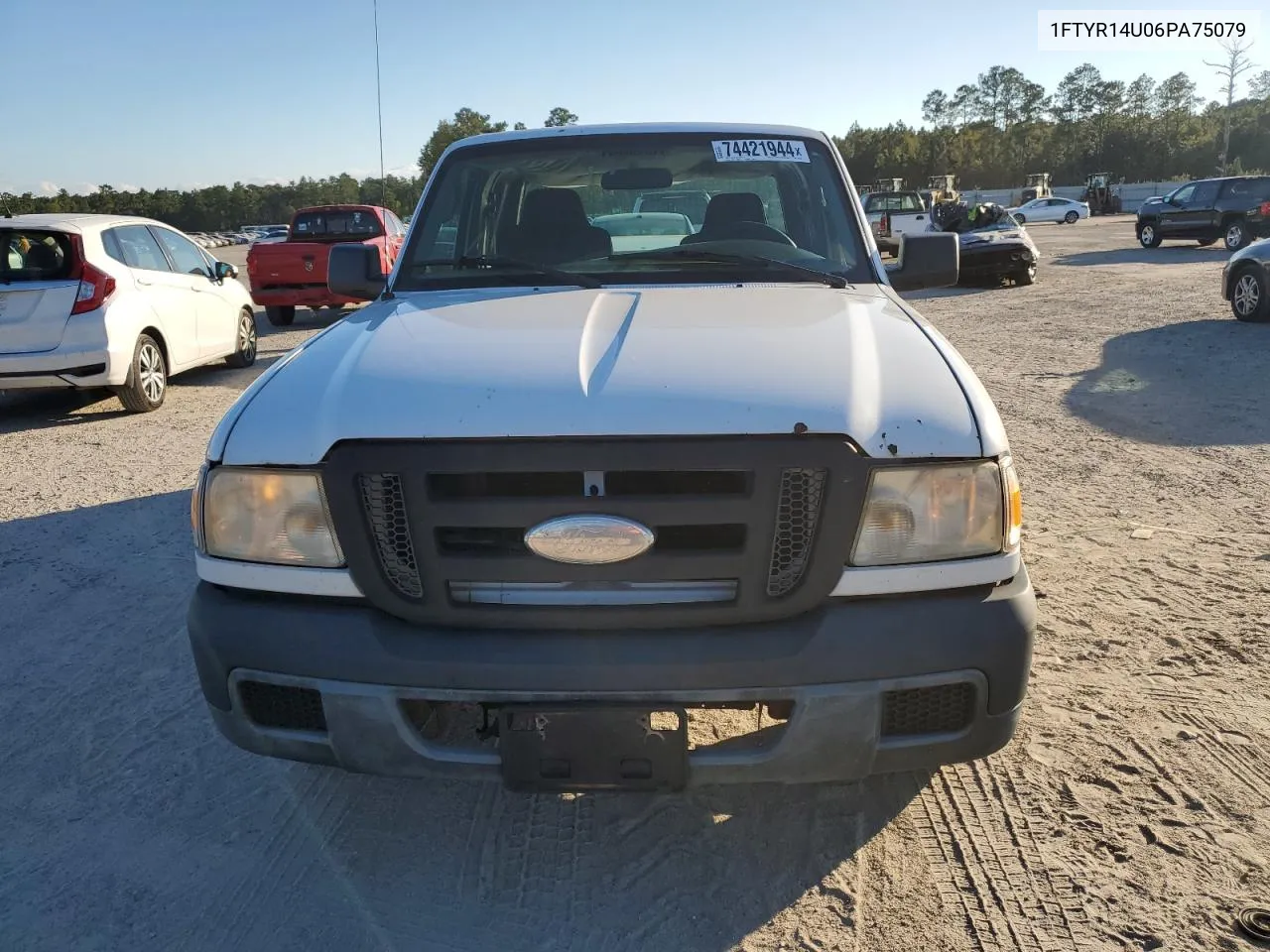 2006 Ford Ranger Super Cab VIN: 1FTYR14U06PA75079 Lot: 74421944