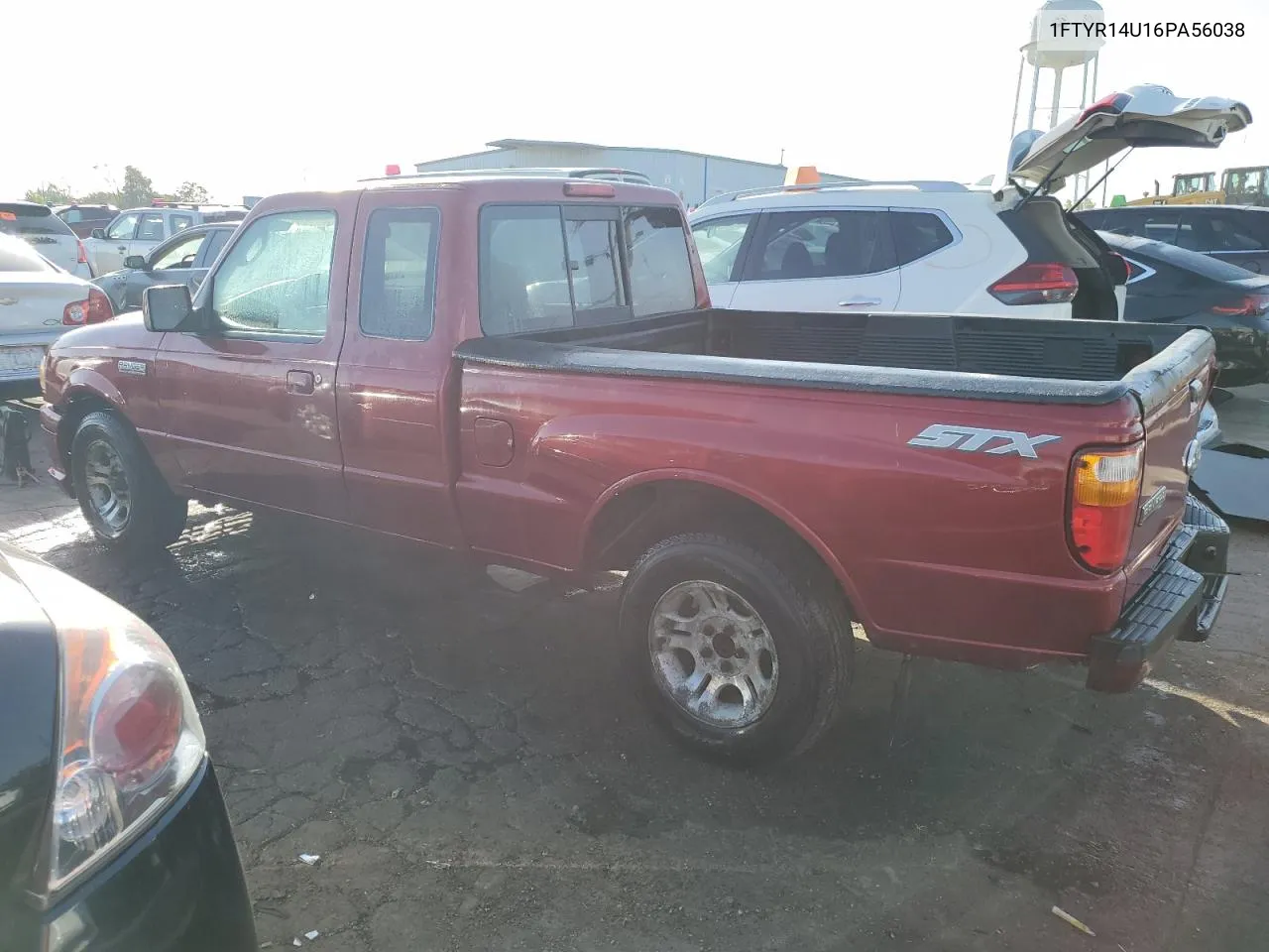 2006 Ford Ranger Super Cab VIN: 1FTYR14U16PA56038 Lot: 74538254