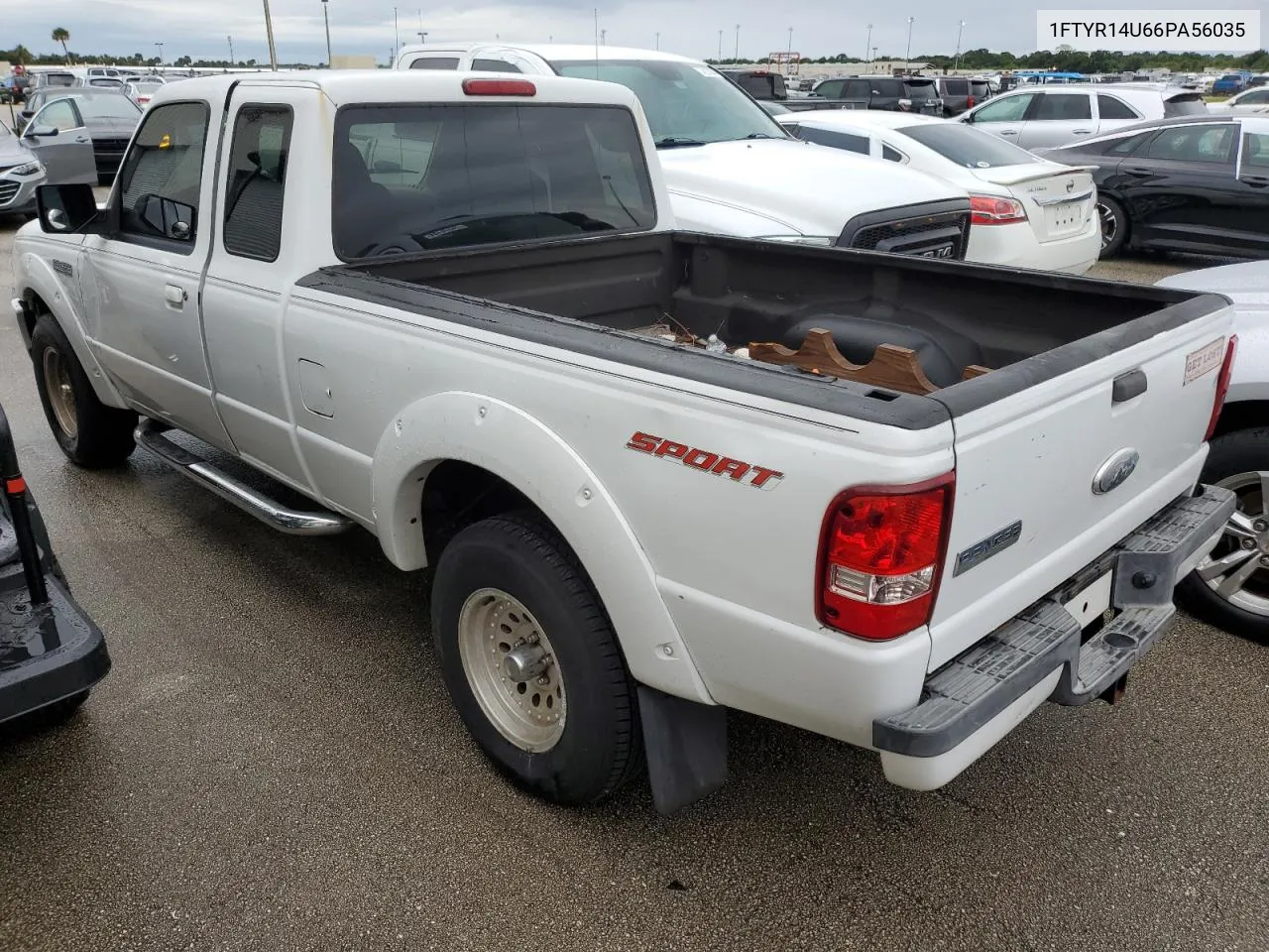 1FTYR14U66PA56035 2006 Ford Ranger Super Cab