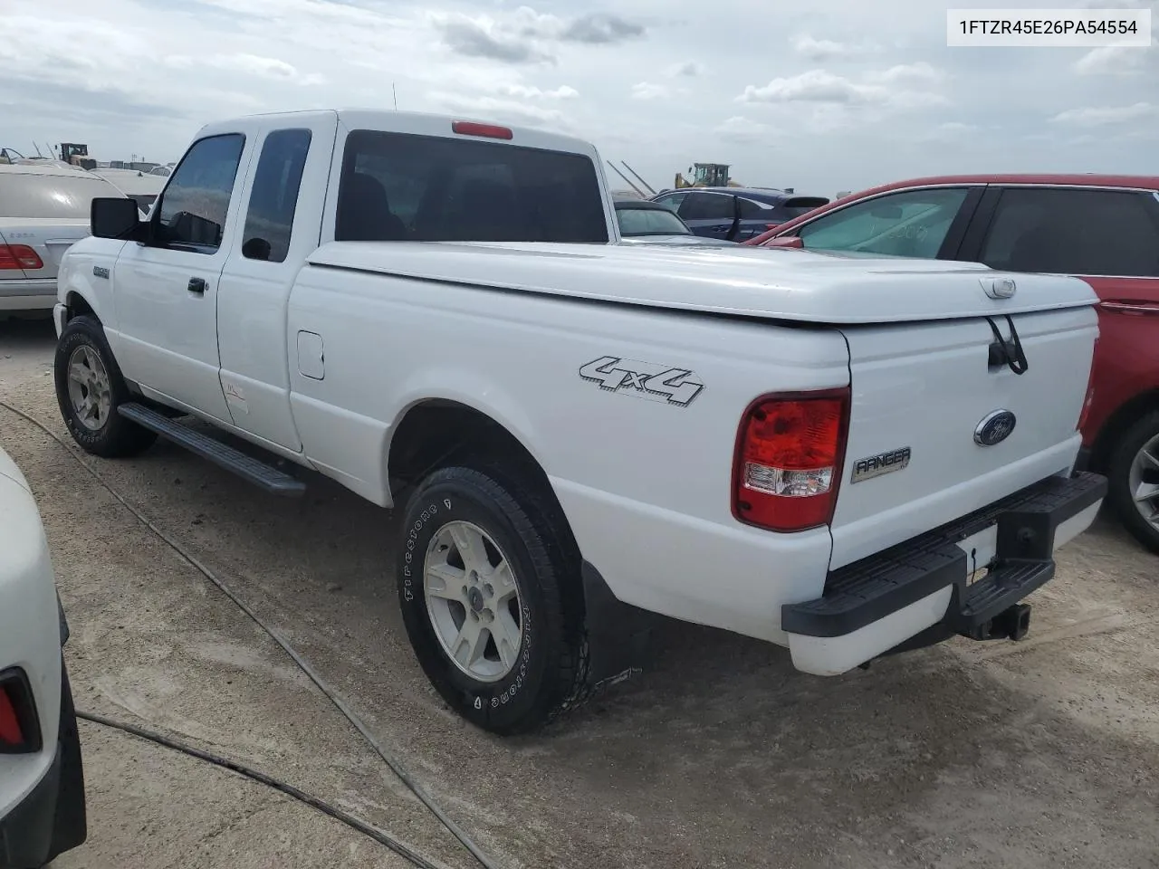 2006 Ford Ranger Super Cab VIN: 1FTZR45E26PA54554 Lot: 75407534