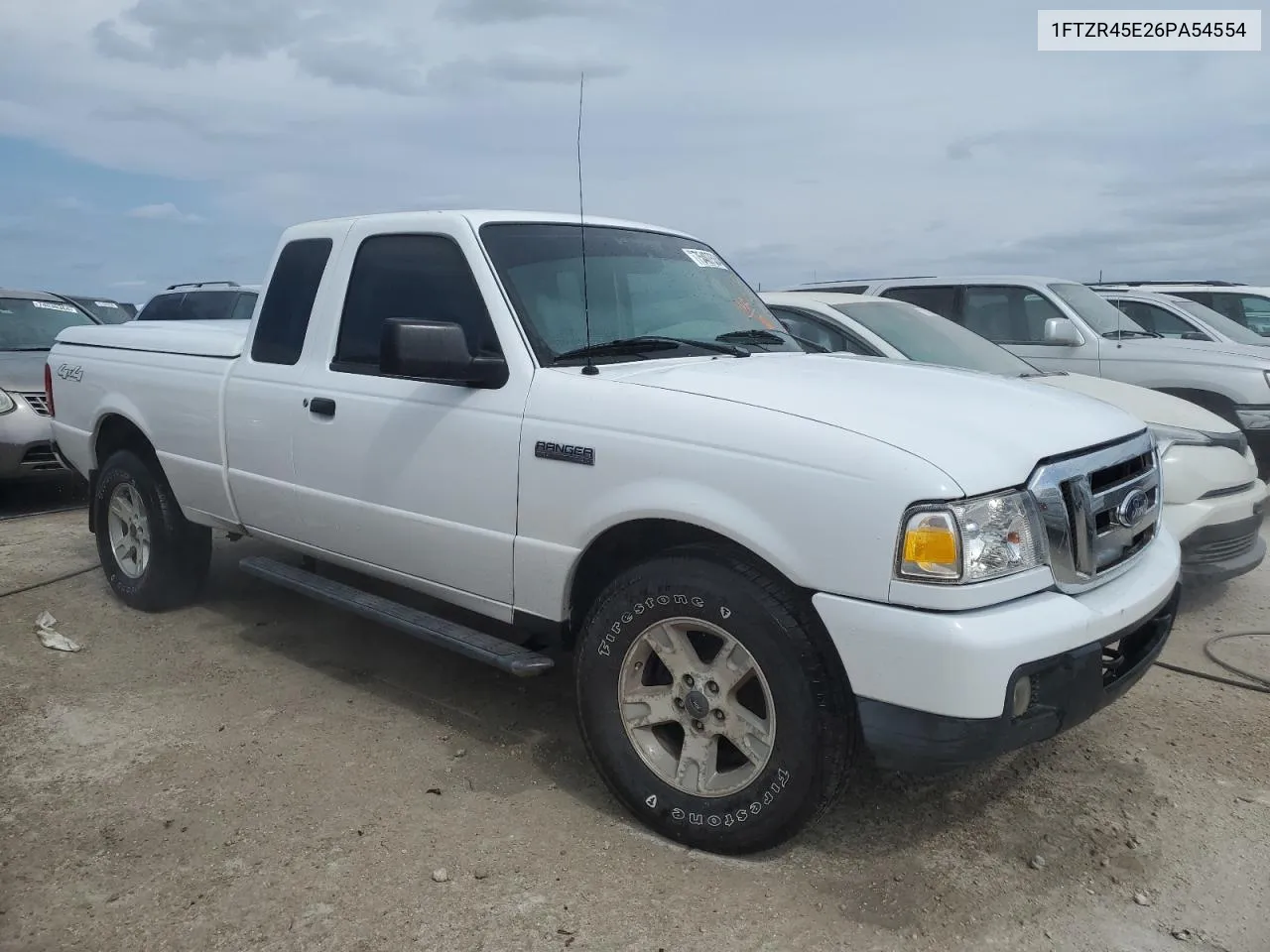 2006 Ford Ranger Super Cab VIN: 1FTZR45E26PA54554 Lot: 75407534