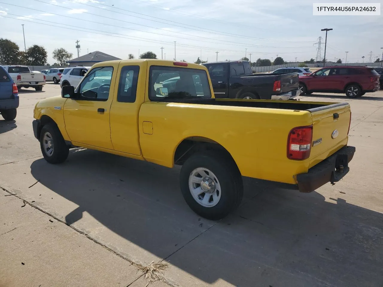 2006 Ford Ranger Super Cab VIN: 1FTYR44U56PA24632 Lot: 76361174