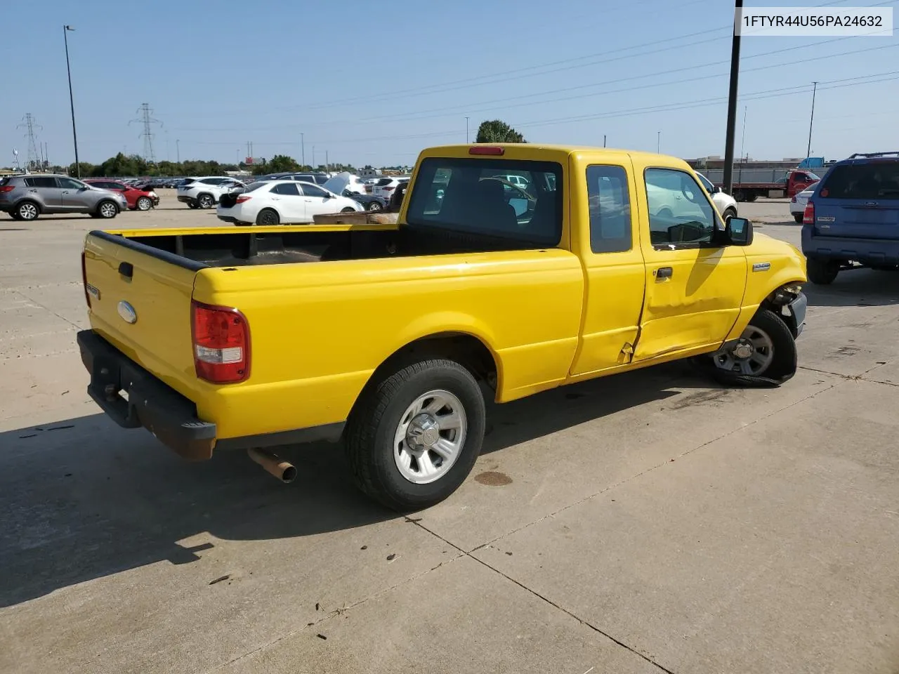 2006 Ford Ranger Super Cab VIN: 1FTYR44U56PA24632 Lot: 76361174