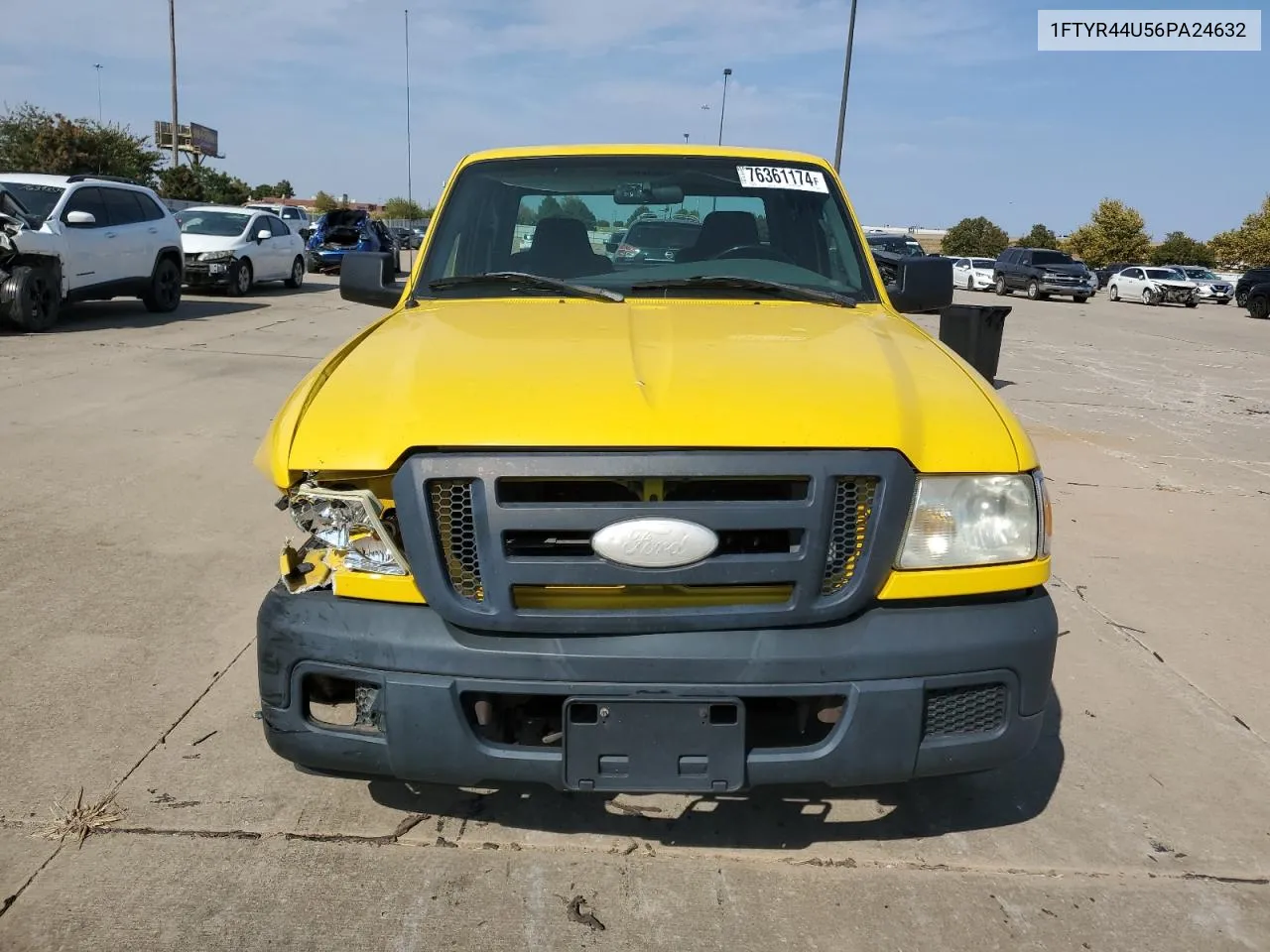 2006 Ford Ranger Super Cab VIN: 1FTYR44U56PA24632 Lot: 76361174