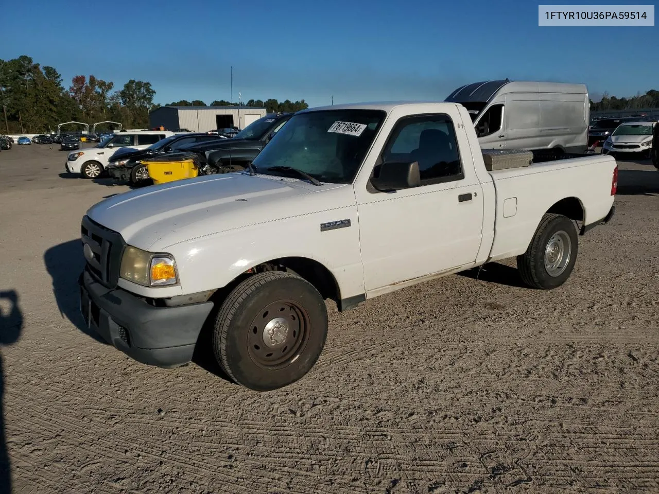 2006 Ford Ranger VIN: 1FTYR10U36PA59514 Lot: 76719664