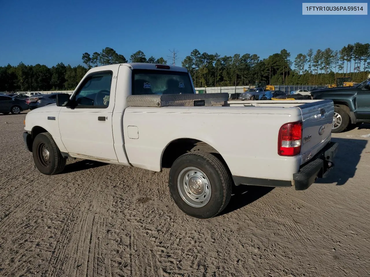 2006 Ford Ranger VIN: 1FTYR10U36PA59514 Lot: 76719664