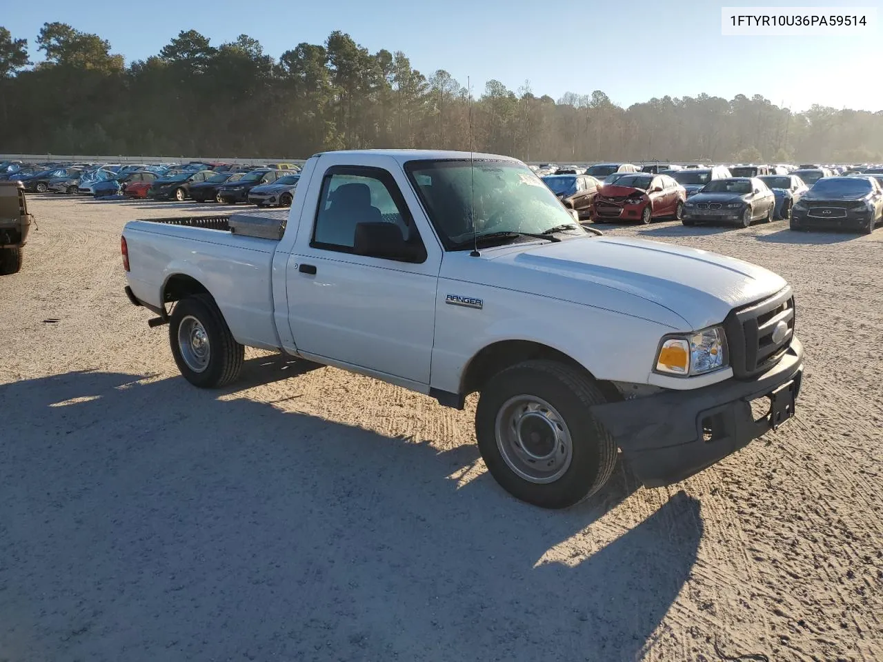 2006 Ford Ranger VIN: 1FTYR10U36PA59514 Lot: 76719664