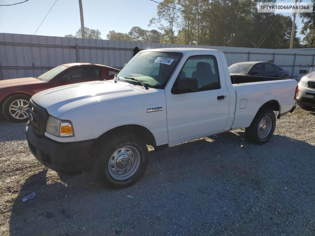 2006 Ford Ranger VIN: 1FTYR10D66PA61368 Lot: 77277114