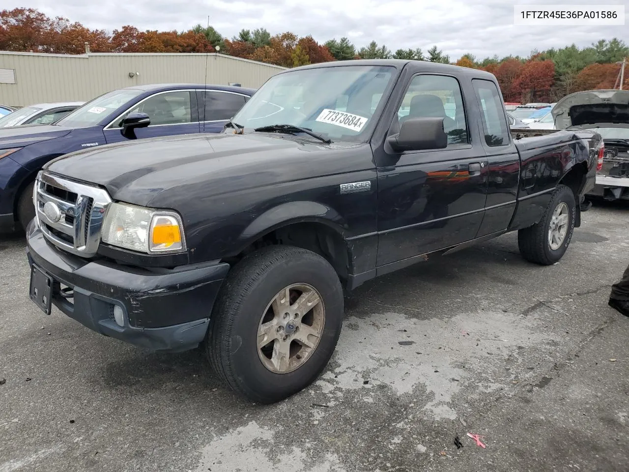 2006 Ford Ranger Super Cab VIN: 1FTZR45E36PA01586 Lot: 77373684