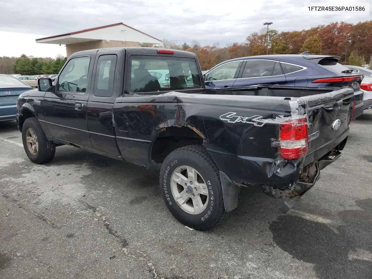 2006 Ford Ranger Super Cab VIN: 1FTZR45E36PA01586 Lot: 77373684